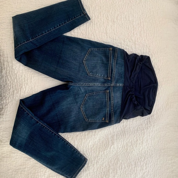 Madewell Denim - Madewell Maternity Over The Belly Skinny Jeans Size 27